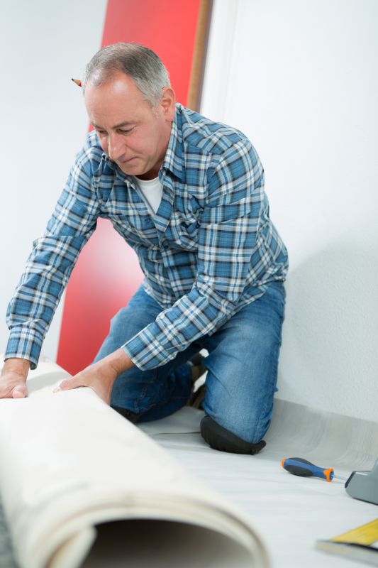Our team working on Flooring Service projects in Plano, TX