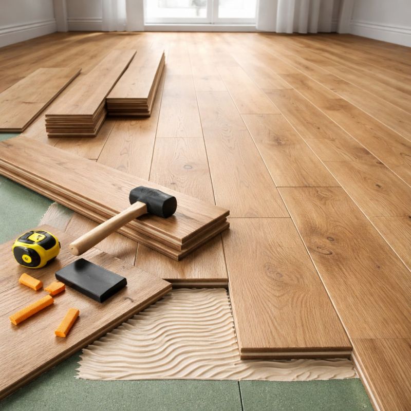 Engineered Wood Installation in Plano, TX