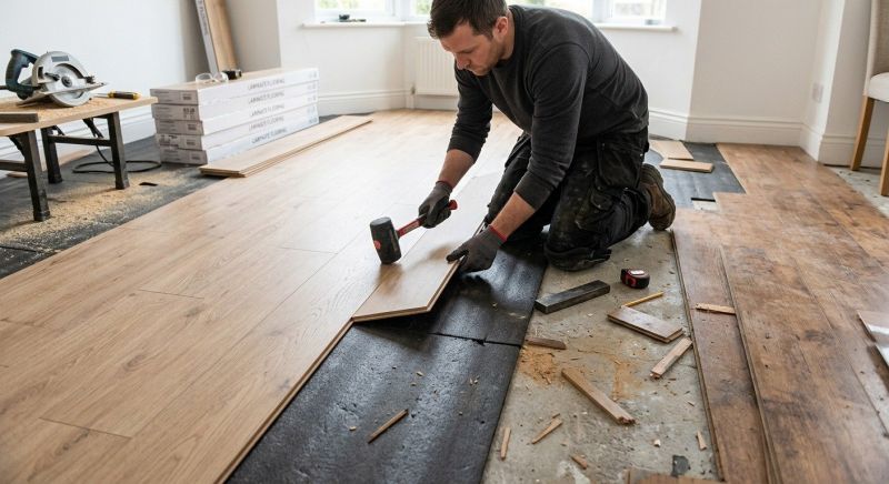 Laminate Floor Installation in Euless, TX