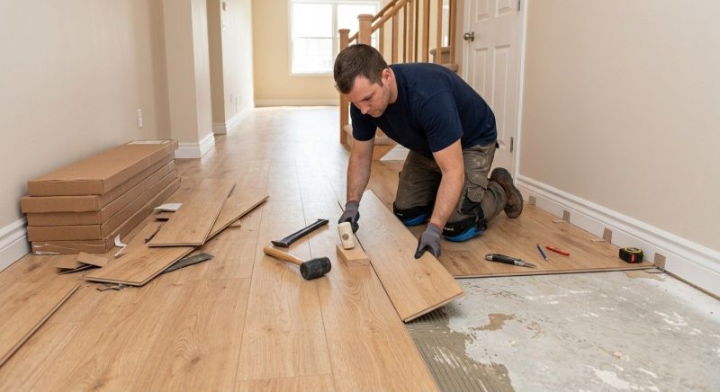 Laminate Floor Installation in Lake Dallas, TX