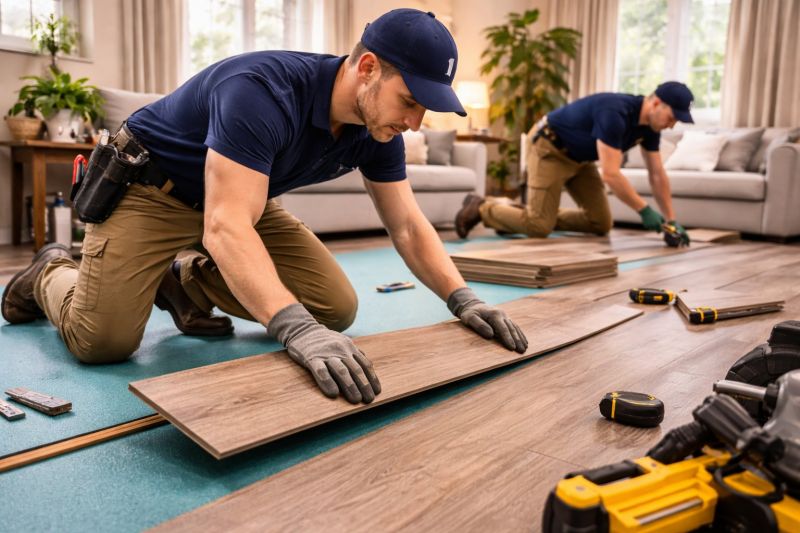 Laminate Floor Replacement in Grapevine, TX