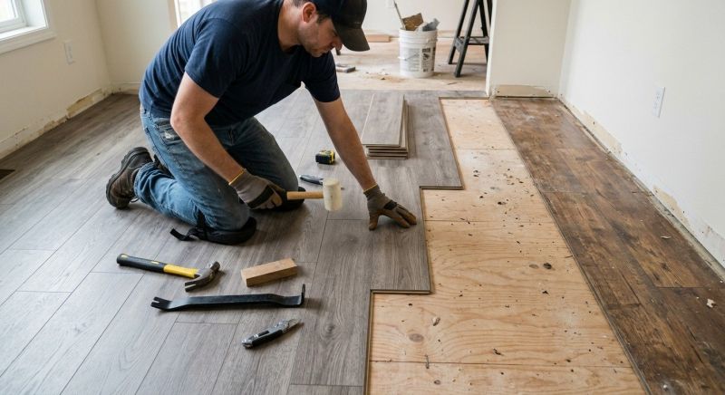 Laminate Floor Replacement in Nevada, TX