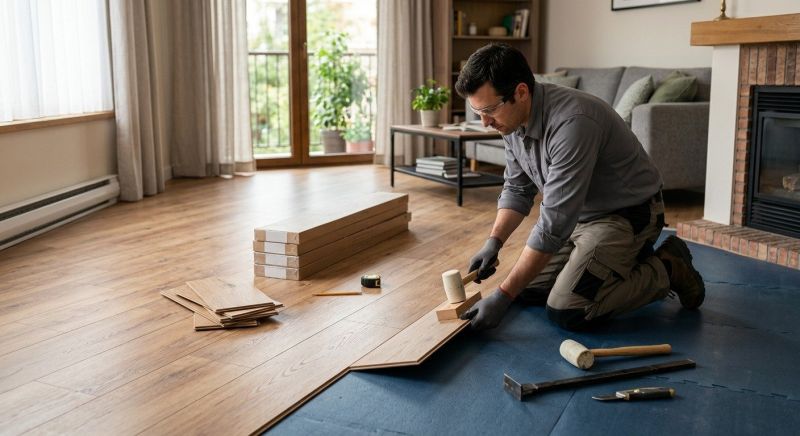 Laminate Floor Replacement in Sunnyvale, TX
