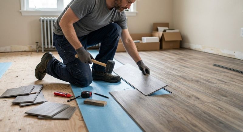 Linoleum Floor Installation in Garland, TX