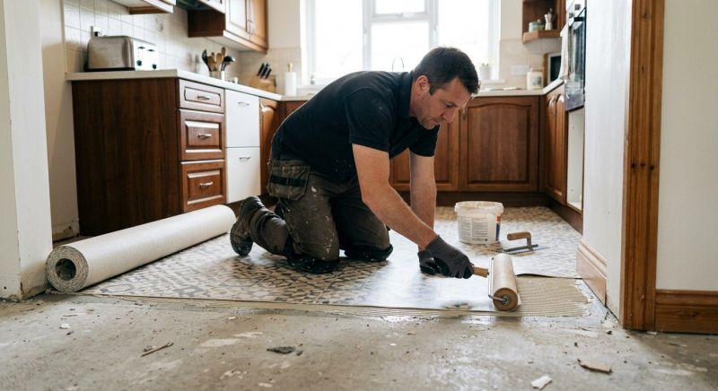 Linoleum Floor Installation in Wylie, TX