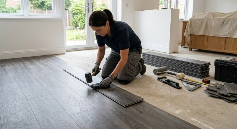 Luxury Vinyl Tile Installation in Dallas County, TX