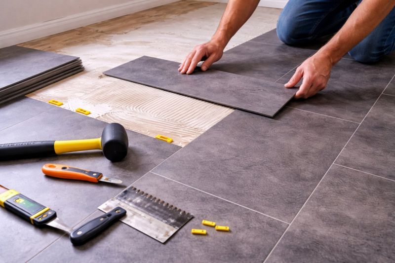Luxury Vinyl Tile Installation in Farmersville, TX