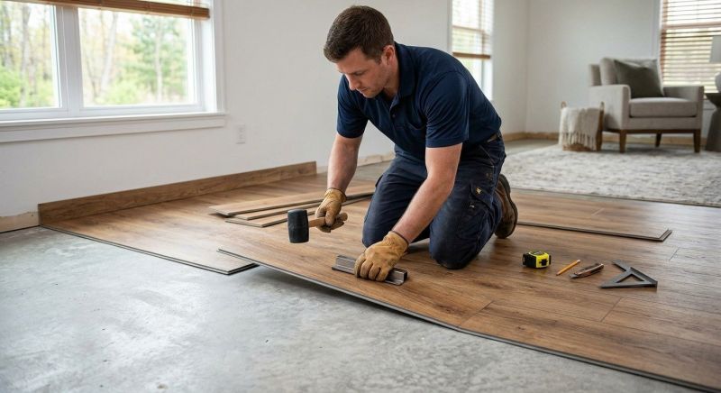 Luxury Vinyl Tile Installation in Mesquite, TX