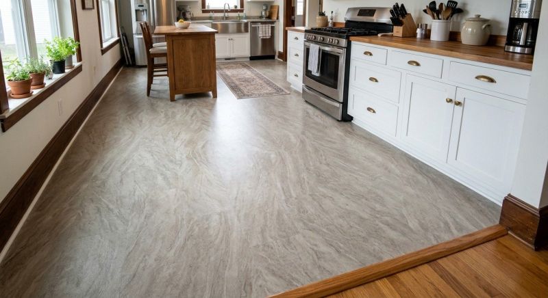 Sheet Linoleum Installation in Aubrey, TX