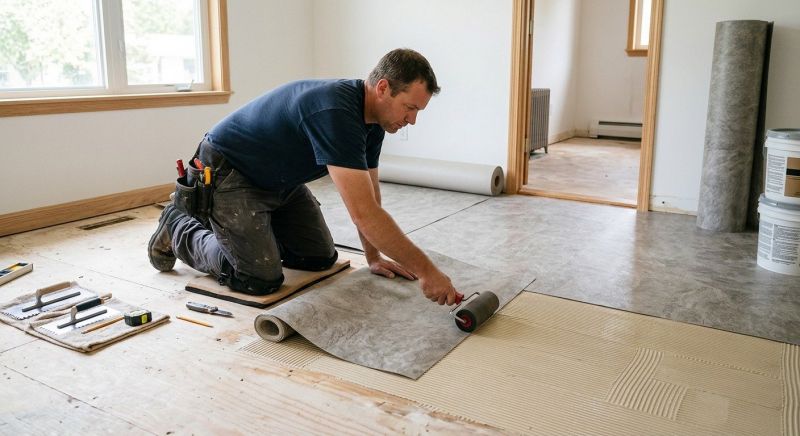 Sheet Vinyl Installation in Irving, TX