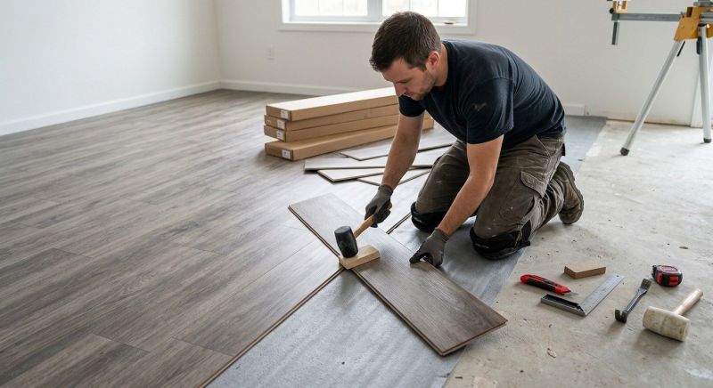 Vinyl Flooring Installation in Denton County, TX