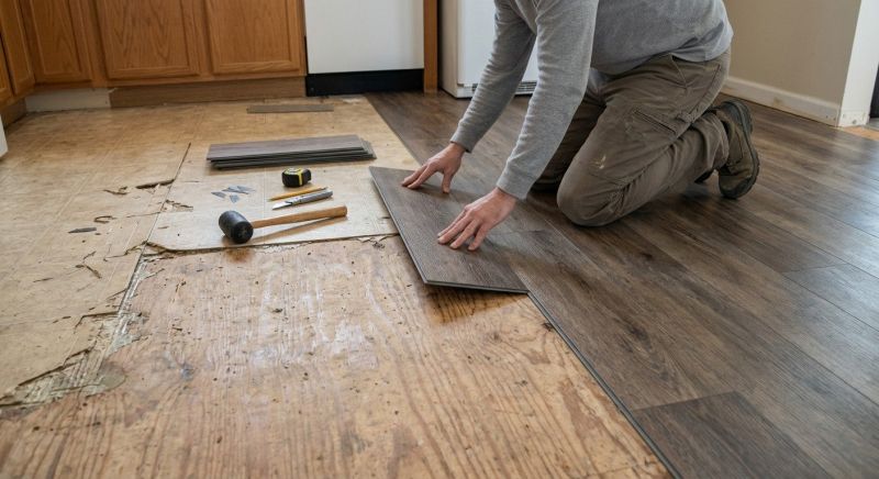 Vinyl Flooring Installation in Euless, TX