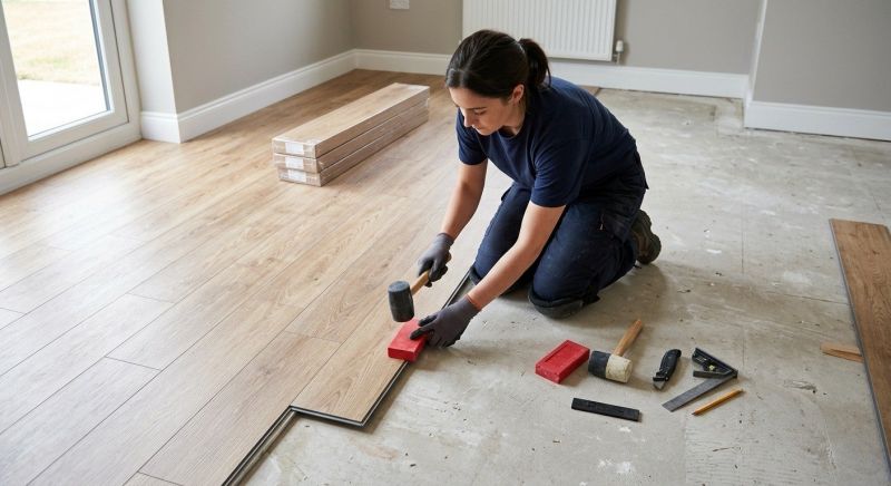 Vinyl Plank Floor Installation in Plano, TX