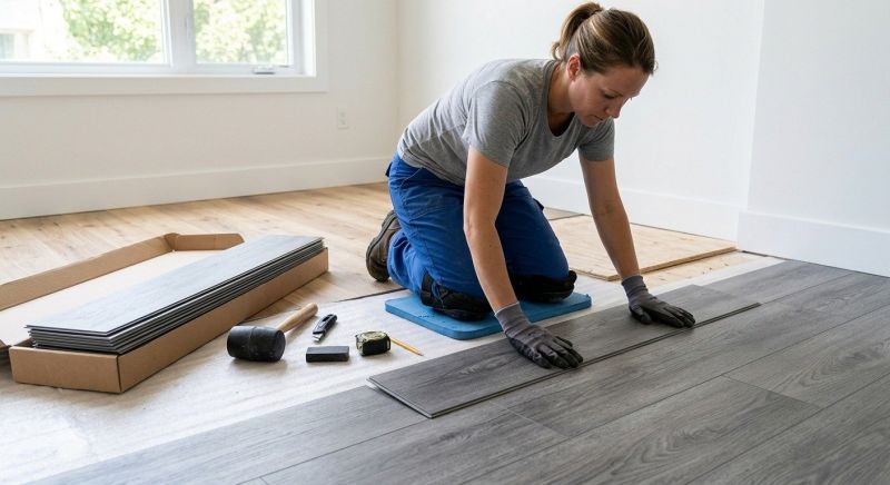 Vinyl Tile Installation in Plano, TX